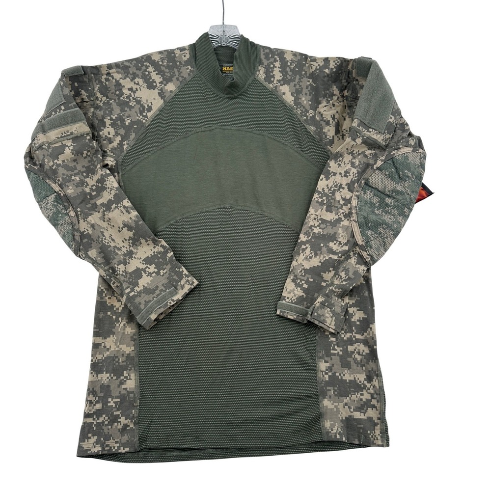 Massif Mountain Gear Army XL Combat Shirt Digital Camo Long Sleeve Performance